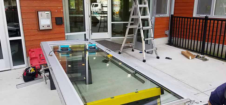 storefront door glass replacement Hilmar-Irwin